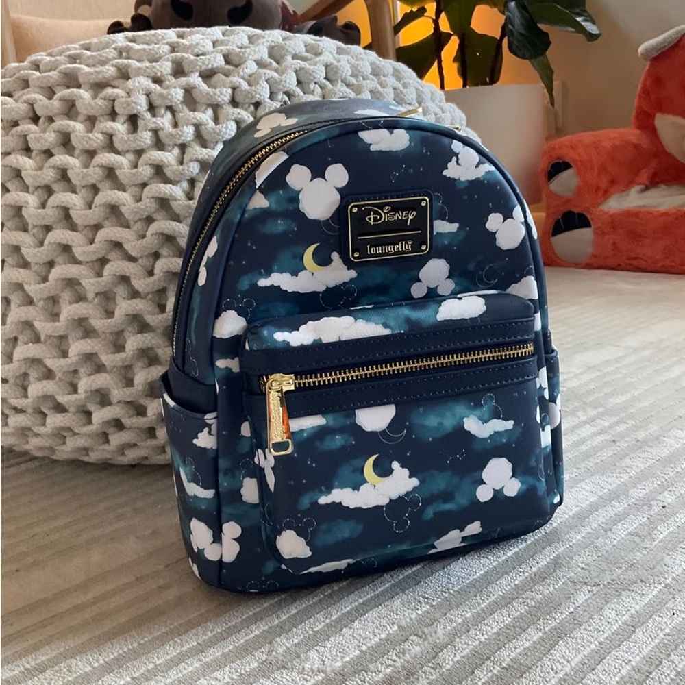 Loungefly Disney Mickey Mouse Clouds Mini Backpack
